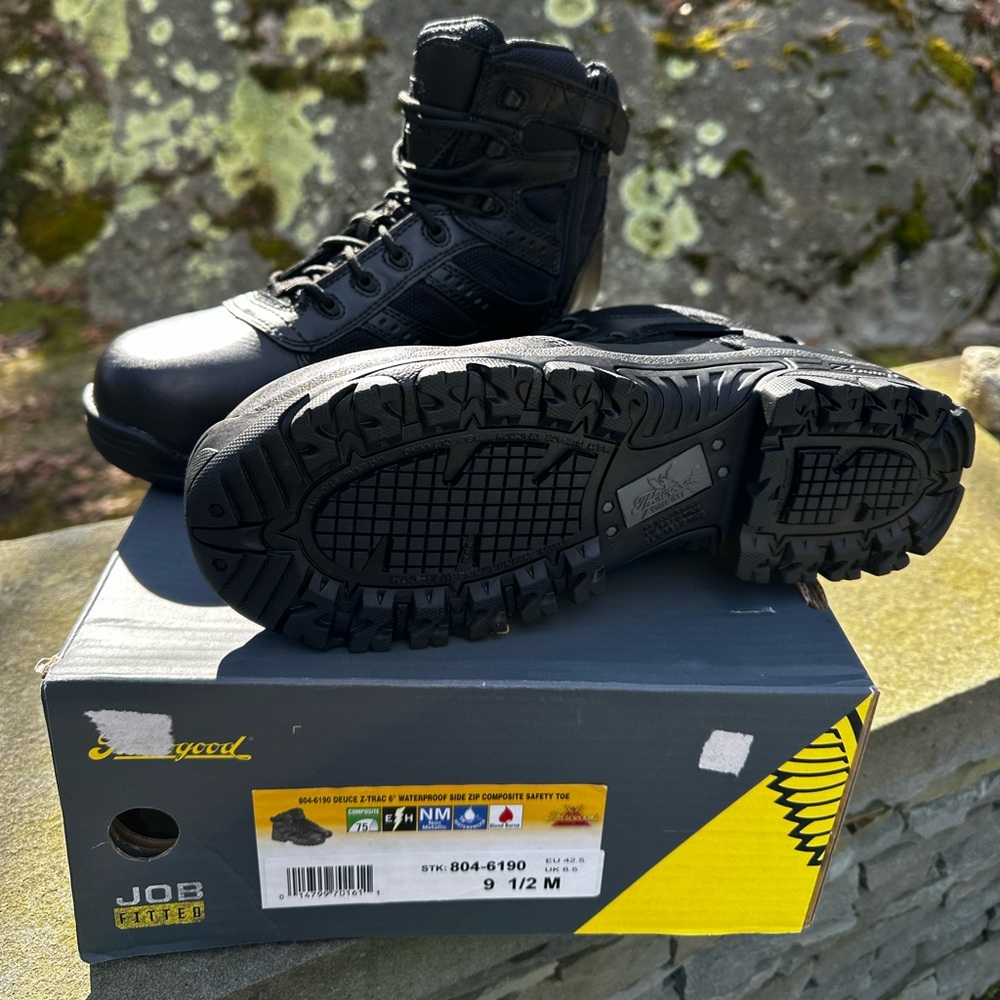 THE DEUCE SERIES – WATERPROOF – 6″ COMPOSITE SAFETY TOE TACTICAL SIDE-ZIP (NEW)